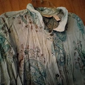 Super Women's Top J- Jill size 4X. Pre- owned in Excellent condition.